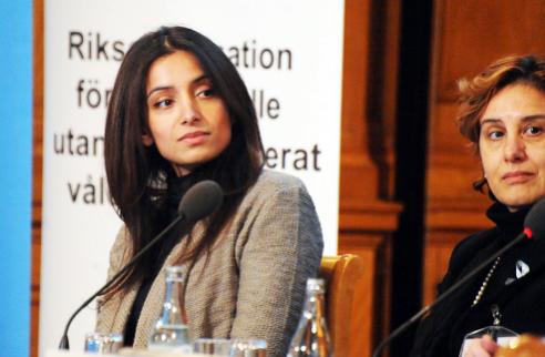 Deeyah speaks at Swedish Parliament